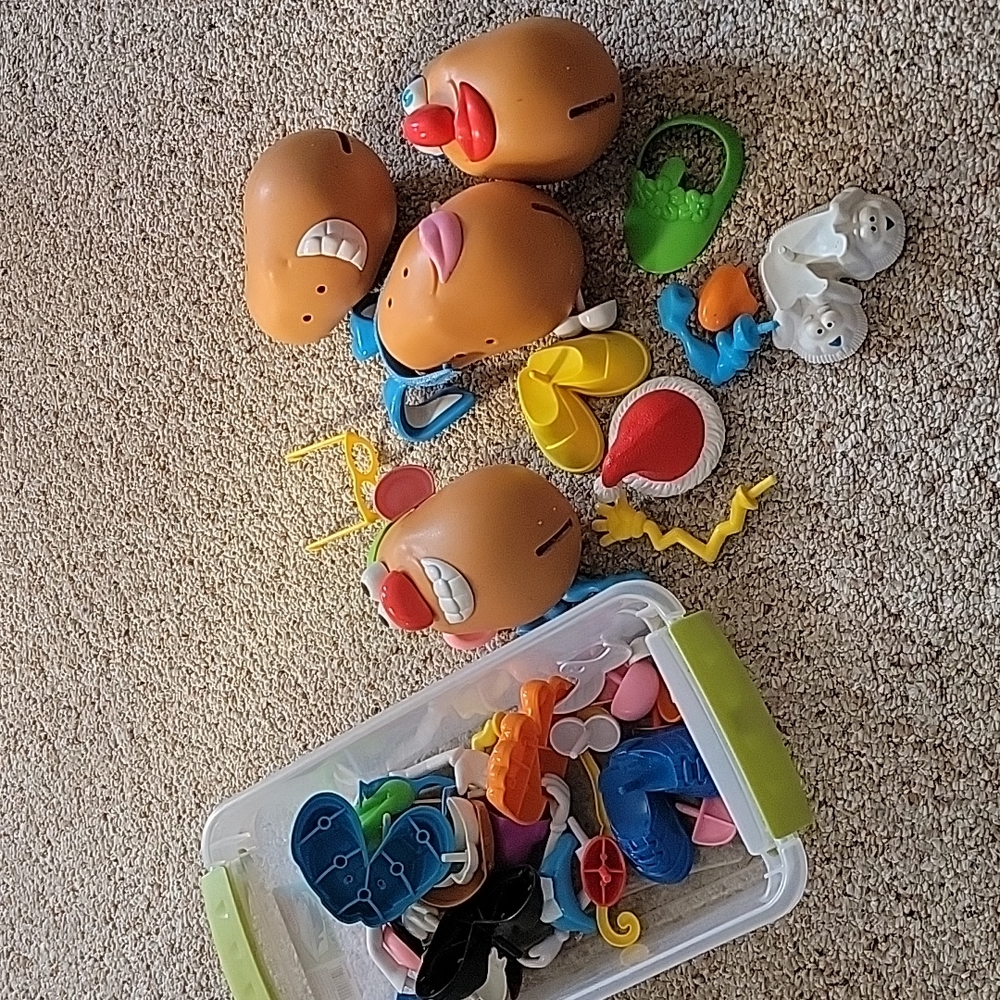 Mr. Potato head and friends